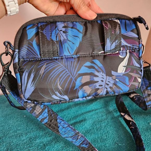 Lug Coupe Botanical Black Crossbody - Picture 6 of 8